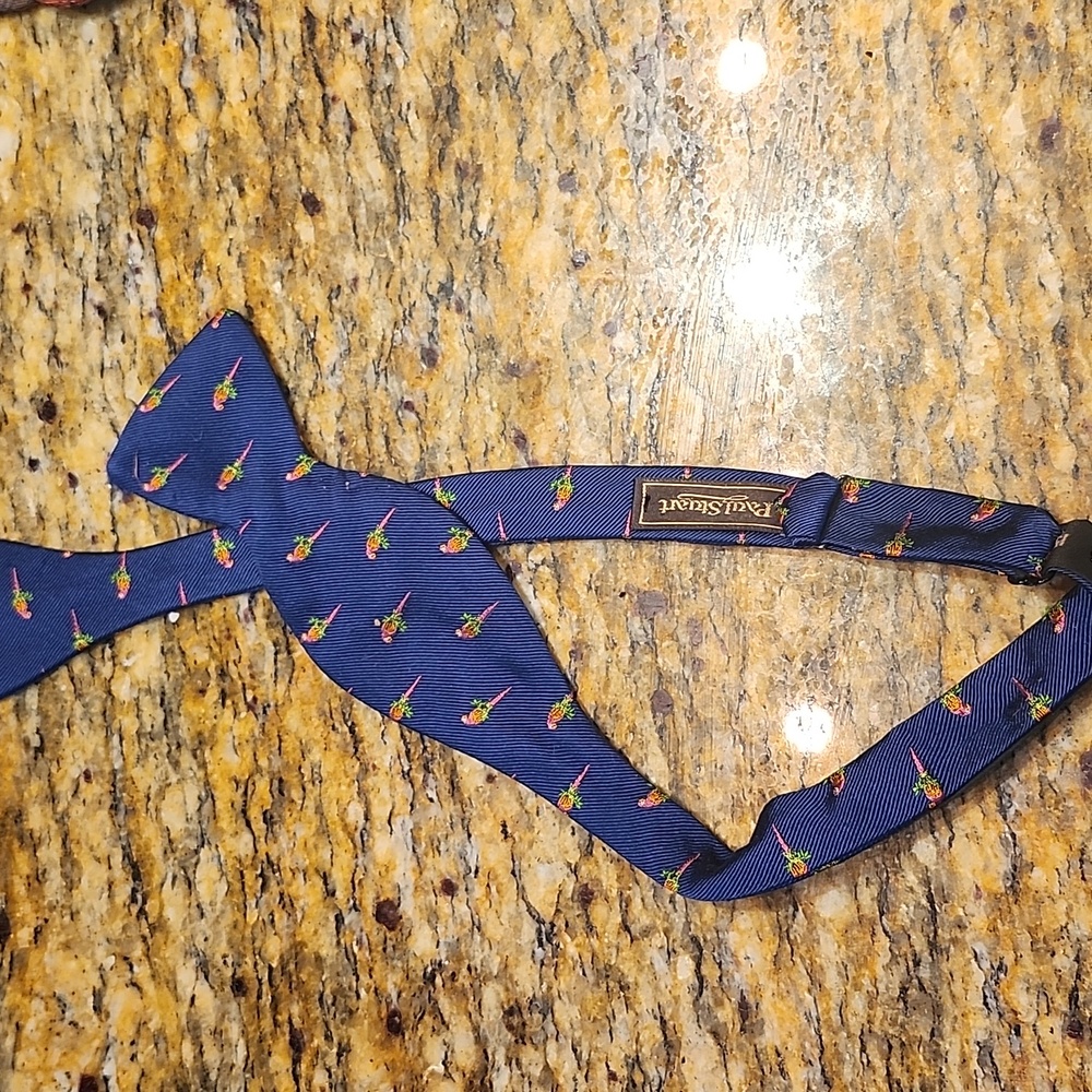 Paul Stuart Bow Tie- Parrots